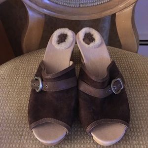 UGG Brown Mules size 10